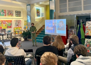 Temps mort de vache à l'atelier : histoires de Burgdorf, écouter, s'arrêter, peindre