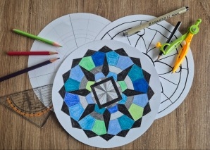 Mandalas gestalten im Team