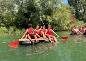 Construction de radeaux - Travail d'équipe requis