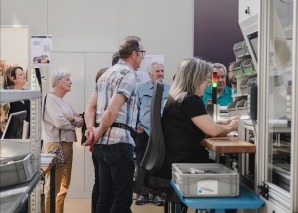 Visite de la manufacture de couteaux