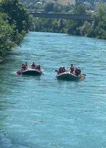 Rafting sur l'Aar de Berne à Neubrügg