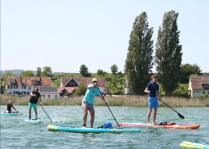 Stand Up Paddling auf dem Bodensee