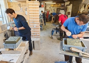 Bildhauer-Workshop für Teams