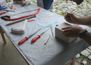 Steinbildhauer-Workshop mit Ytong