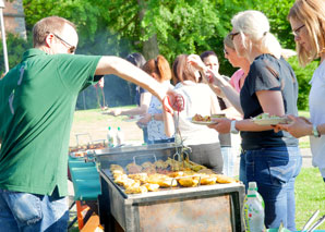 Tir à l'arc avec grill party