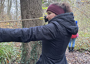 Bogenschiessen auf 3D-Ziele