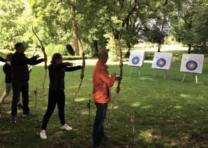 Pfeilbogenschiessen im Team