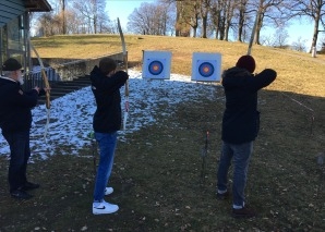 Pfeilbogenschiessen im Team