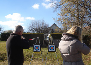 bow and arrow event for Groups