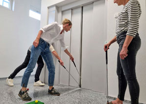 Tournoi de golf au bureau