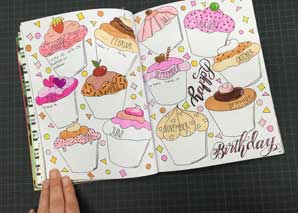 Bullet Journal selber gestalten und binden