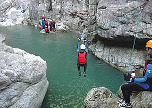 Canyoning en Gruyère