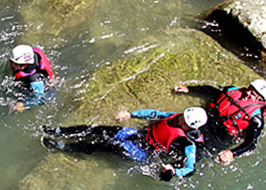 Canyoning in Gruyère