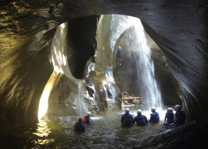 Canyoning Chli Schliere en Suisse centrale