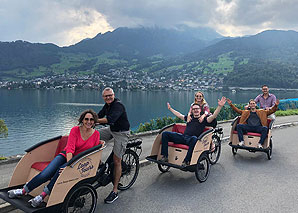 Tour en cargo avec entraînement électrique