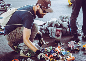 Clean-up-Aktion in Bern