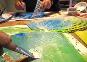 Collage-Workshop als Teamevent
