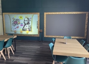 Digitale Graffiti und Caps kreieren im Team