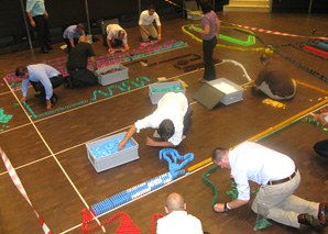 Domino - un atelier amusant pour former des équipes