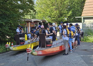 Dragon boat trip