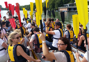 Dragon boat trip