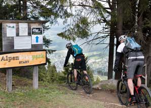 E-Bike-Genusstour ab Chur mit Rodelspass
