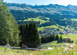 E-Bike-Genusstour ab Chur mit Rodelspass
