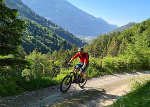 E-Bike-Genusstour ab Chur mit Rodelspass