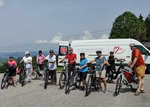 Tour en e-bike dans l'Emmental