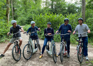 Voyage en scooter électrique Emmental