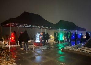 Eisschnitzen für Teams