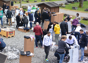 Ice sculpture workshop