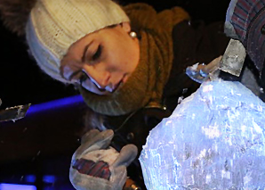 Ice sculpture workshop