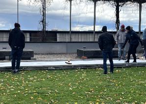 Eisstockschiessen auf dem Gurten