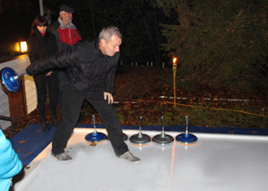 Eisstockschiessen in Zürich