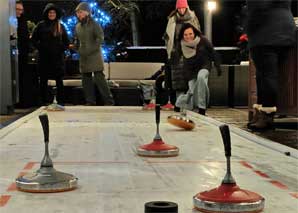 Eisstockschiessen à Thoune