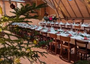 Jeux d'hiver en Emmental couronnés par une délicieuse fondue