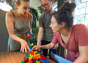 Atelier d'équipe pour des solutions créatives dans le travail quotidien