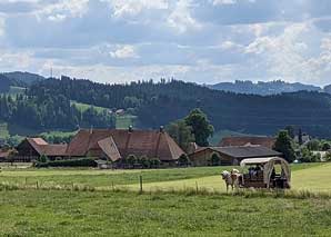 Journée aventure avec jeux en équipes dans l'Emmental