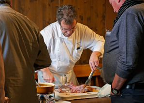 Manger dans le train excursion de groupe neuchâtel