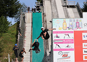 Skispringen, Team-Aktivitäten und feines Essen