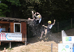 Skispringen, Team-Aktivitäten und feines Essen