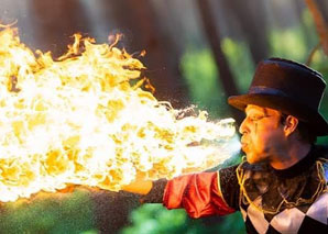 Cracheur de feu - Apprendre à maîtriser le feu