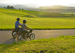 Tour en moto à travers le Buechibärg