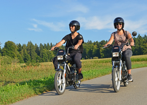 Tour en moto à travers le Buechibärg