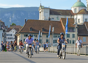 Tour en moto à travers le Buechibärg