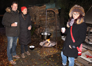 Randonnée aux flambeaux à Bâle