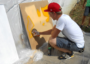 Streetart - Atelier sur les graffitis