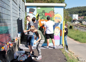 Streetart - Graffiti-Workshop