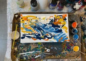Teamworkshop «Fluid Art erleben»